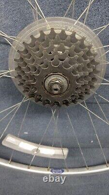 Vintage Rigida 6-Speed 36 Spoke 27x1Front & Rear Wheel