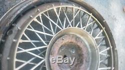 Vintage Set of 4 OEM 1981-85 Chevy Caprice 15 Wire Spoke Hubcaps Wheel Covers