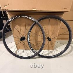 Vittoria ELUSION CARBON RR 30mm Carbon Wheelset Hooked 700c Rim Brake Wheels