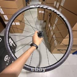 Vittoria ELUSION CARBON RR 30mm Carbon Wheelset Hooked 700c Rim Brake Wheels