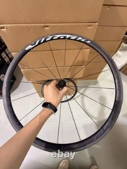 Vittoria ELUSION CARBON RR 30mm Carbon Wheelset Hooked 700c Rim Brake Wheels