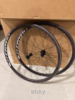Vittoria ELUSION CARBON RR 30mm Carbon Wheelset Hooked 700c Rim Brake Wheels