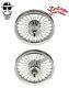 Vtg Original Lowrider 12 52-spoke Rim Set, Front & Rear Coaster Brake, Chrome