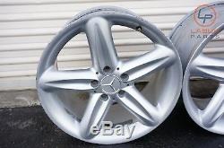 W069 R230 Mercedes 03-12 Sl 18 5 Spoke Alloy Wheel Set Wheels Rims Front Rear