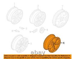 Wheel 19x7-1/2 Alloy Front Or Rear 5 Y Spoke Fits 20-21 BMW X3 36116877327