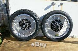Xlch 18 Inch Rear Wheel19 Inch Front Wheel Ss Spokes & Resto Hub New Bearings