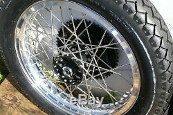 Xlch 18 Inch Rear Wheel19 Inch Front Wheel Ss Spokes & Resto Hub New Bearings