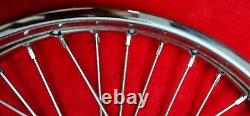 YAMAHA RD350 RD250 Front 1.60 18 Wheel + Rear 1.85 18 Wheel Set And Spokes 2PCS