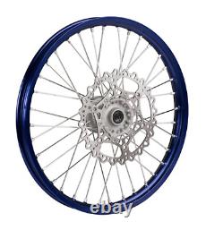 Yamaha Blue Wheel Set Complete Front Rear DID OEM Stock Rim Hub Spoke Kit inch