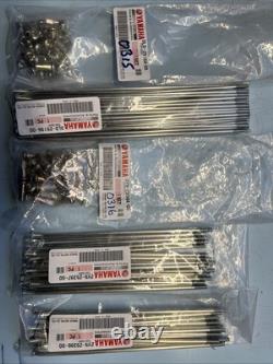 Yamaha TTR250 TT 250 R Genuine Yamaha Spoke Set Nipples 1993-2004 Front & Rear