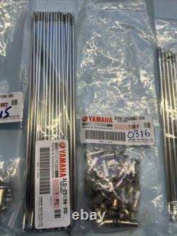 Yamaha TTR250 TT 250 R Genuine Yamaha Spoke Set Nipples 1993-2004 Front & Rear