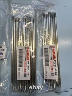 Yamaha TTR250 TT 250 R Genuine Yamaha Spoke Set Nipples 1993-2004 Front & Rear