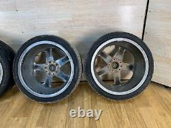 08-13 Oem Bmw E82 E88 Roue Arrière Avant Rim R18 7.5j 8.5j Star Spoke 264 Set