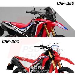 100% Acier Inoxydable Rayons & Mamelons 9x176+9x182 Pour CRF250/300 (Jante Avant 17+Arrière 17)