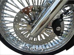 11.5 Adn Super Spoke Front & Rear Brake Rotors Boulons Libres Pour Harley 2000 & Up