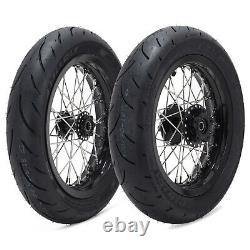 12 Rayons Roues Avant Arrière Jantes Moyeux avec Pneu Pour SUR-RON Light Bee LBX E-Bike