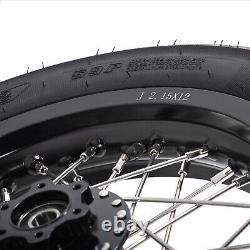 12 Rayons Roues Avant Arrière Jantes Moyeux avec Pneu Pour SUR-RON Light Bee LBX E-Bike