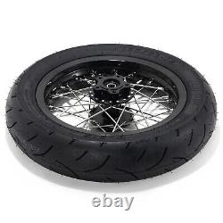 12 Rayons Roues Avant Arrière Jantes Moyeux avec Pneu Pour SUR-RON Light Bee LBX E-Bike