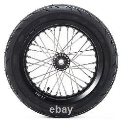 12 Rayons Roues Avant Arrière Jantes Moyeux avec Pneu Pour SUR-RON Light Bee LBX E-Bike