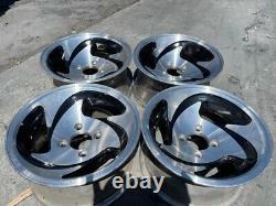 14 Roues Rims Aluminium Alliage Ar-39 American Racing 4 Lug 4x108 4x4.25 3 Spoke