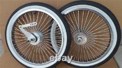 16 Roues Dayton de vélo Lowrider 72 rayons BMX Schwinn avec pneus et chambres à air 16x1.75