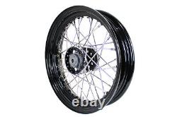 16 X 3.00 Roue à rayons avant ou arrière de réplique pour Harley FL UL WL 1936-1966