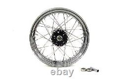 16 pouces x 3,00 pouces Roue à rayons avant ou arrière pour Harley Davidson