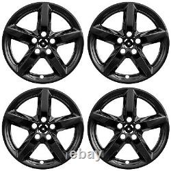 18 5 Skins De Roues Noires Spoke Gloss Pour 2016-2019 Ford Explorer Xl/xlt