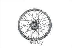 18 X 2.15 Roue à rayons avant ou arrière de reproduction pour Harley UL EL FL 1936-1966
