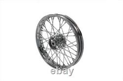 18 X 2.15 Roue à rayons avant ou arrière de reproduction pour Harley UL EL FL 1936-1966