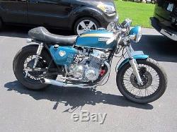 1969-78 Honda Cb750 Cb Cafe Racer Jantes Roues Avant 19 Arrière 16 Rayons Harley