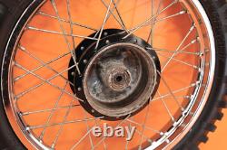 1980 79-83 RM60 RM 60 Ensemble de roues avant et arrière OEM Moyeu Jante Rayons Pneus Centre 12/14