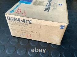 1980 Nos Shimano Dura Ace Pro Modèle Avant/arrière Hub Large Flange 32h Trous À Rayons