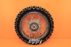 1999 88-03 KX60 KX 60 Ensemble de roues avant et arrière OEM Moyeu Jante Rayons NEUFS Pneus