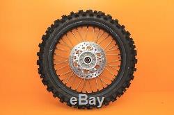 1999 96-00 Rm125 Rm250 De Moyeu De Roue Arrière Avant Oem Set Rim Spokes Pneus Complet
