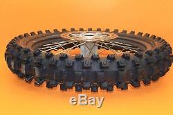 1999 96-00 Rm125 Rm250 De Moyeu De Roue Arrière Avant Oem Set Rim Spokes Pneus Complet