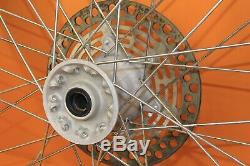 1999 96-00 Rm125 Rm250 De Moyeu De Roue Arrière Avant Oem Set Rim Spokes Pneus Complet