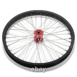 19x1.4 & 16x1.85 Roues à rayons avant arrière pour jantes moyeux Talaria Sting/XXX E-Bike