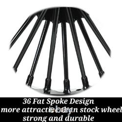 19x2.5 18x3.5 Roues à rayons larges pour Harley Softail Heritage Classic Deluxe