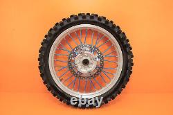 2001 00-01 CR125R CR125 Ensemble de roues avant et arrière Moyeu Jante Rayons Pneu Centre Rotor 2001 00-01 CR125R CR125 Ensemble de roues avant et arrière Moyeu Jante Rayons Pneu Centre Rotor