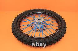 2001 00-01 CR125R CR125 Ensemble de roues avant et arrière Moyeu Jante Rayons Pneu Centre Rotor