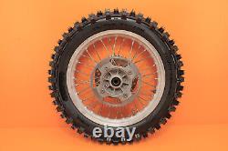 2002 02-23 RM85 RM 85 Ensemble de roues avant et arrière OEM Moyeu Jante Rayons Pneus Centre 14/17
