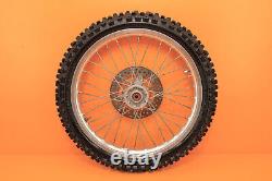 2002 02-23 RM85 RM 85 Ensemble de roues avant et arrière OEM Moyeu Jante Rayons Pneus Centre 14/17