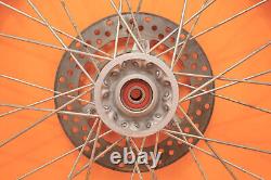 2002 02-23 RM85 RM 85 Ensemble de roues avant et arrière OEM Moyeu Jante Rayons Pneus Centre 14/17