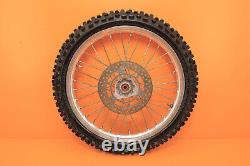 2002 02-23 RM85 RM 85 Ensemble de roues avant et arrière OEM Moyeu Jante Rayons Pneus Centre 14/17