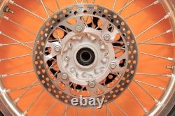 2004 02-08 YZ250F YZ 250F Ensemble de roues avant et arrière OEM Moyeu Jante Rayons Pneu Centre