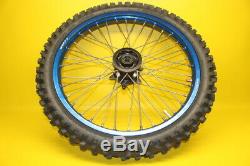 2004 Yamaha Yz250 Yz 250 Chaîne 9 Avant Roues Arrière Rim Tire Hub Spokes Set