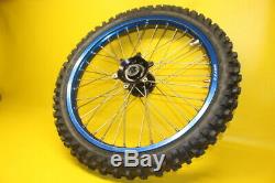 2004 Yamaha Yz250 Yz 250 Chaîne 9 Avant Roues Arrière Rim Tire Hub Spokes Set