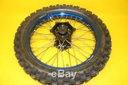 2004 Yamaha Yz250 Yz 250 Chaîne 9 Avant Roues Arrière Rim Tire Hub Spokes Set