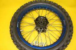 2004 Yamaha Yz250 Yz 250 Chaîne 9 Avant Roues Arrière Rim Tire Hub Spokes Set